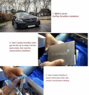 Car Play compatibil cu SMART Box NTG5.0 Mercedes C-Class W205 GLC X253 S-Class W222 C217-image-6037808