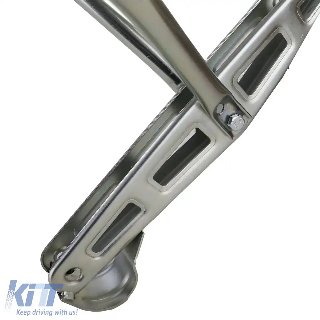 Caravana susține suporturi telescopice cu plăci de suport, suporturi cu manivelă de până la 580mm, set de 2-image-6261369