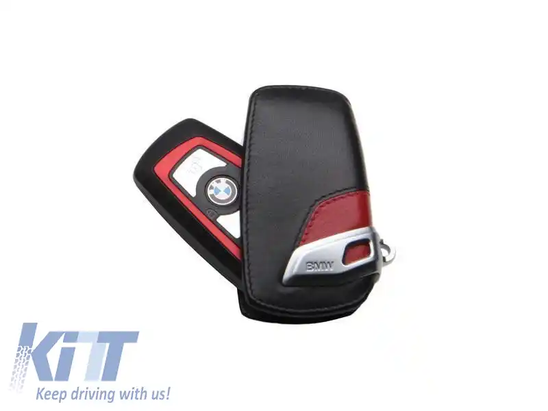 CARCASĂ DIN PIELĂ ORIGINALĂ PENTRU CHEIE, POTRIVITĂ PENTRU BMW