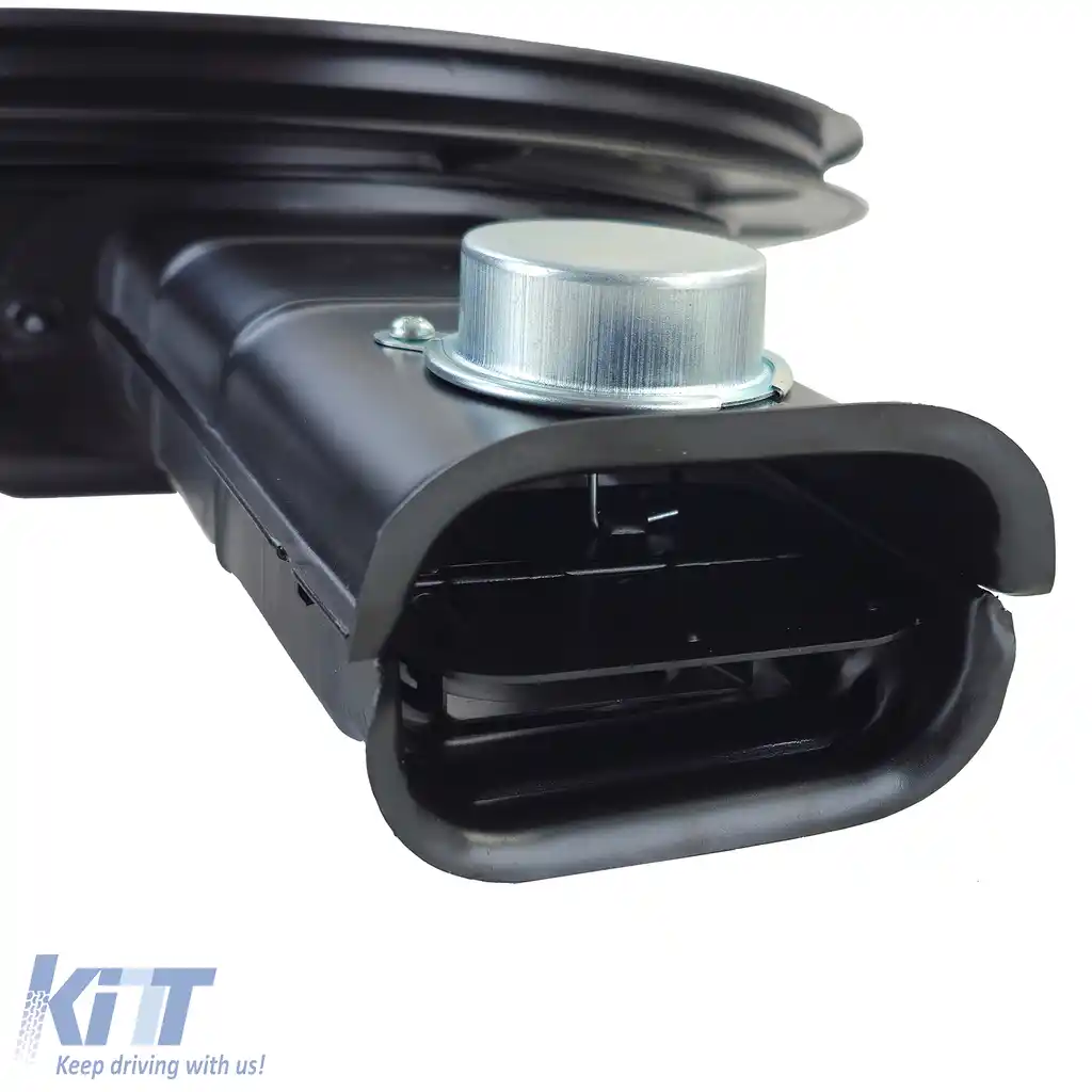Carcasa filtrului de aer cu capac HighFlow negru, potrivită pentru Ford Mustang 71-73-image-6194012
