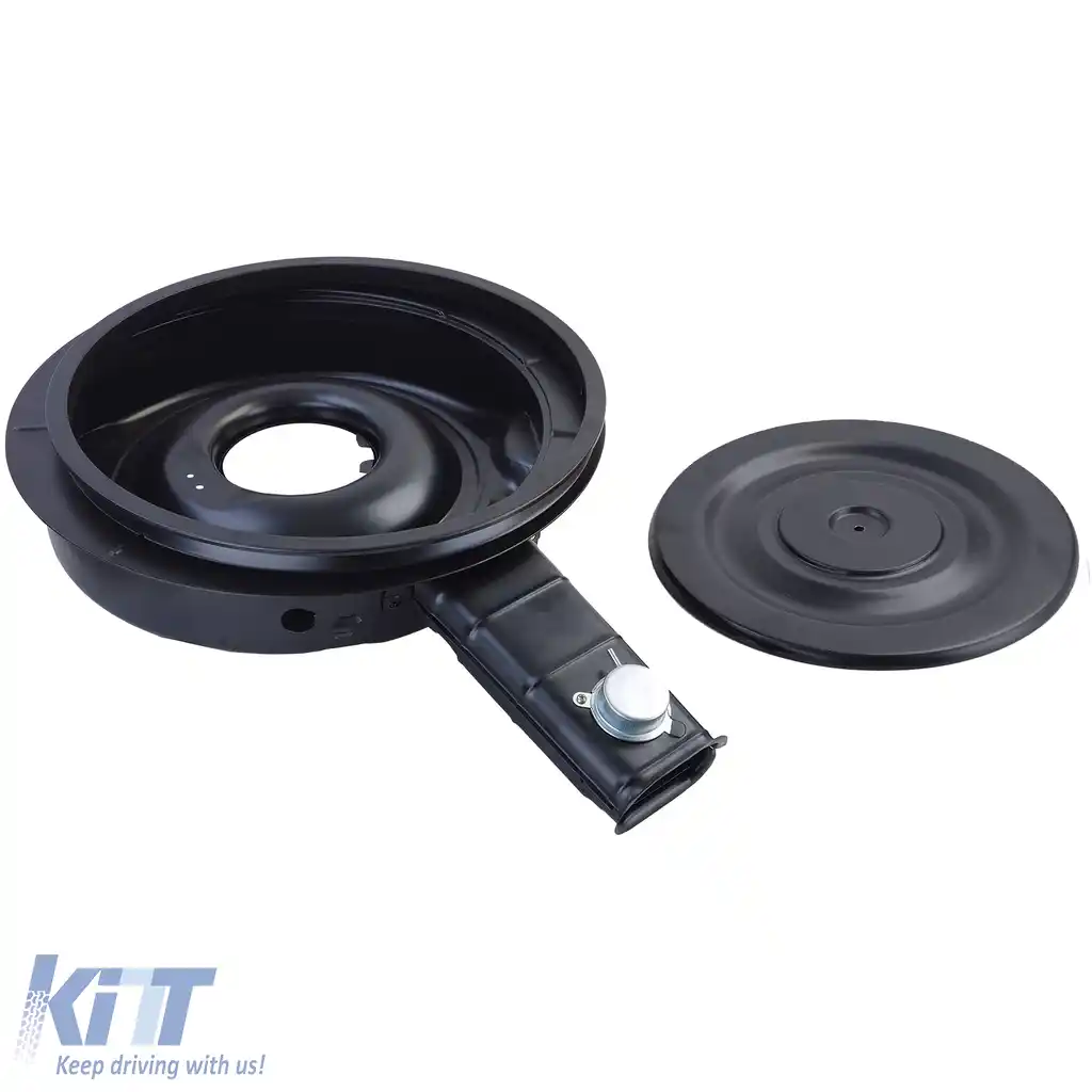 Carcasa filtrului de aer cu capac negru, potrivită pentru Ford Mustang 71-73