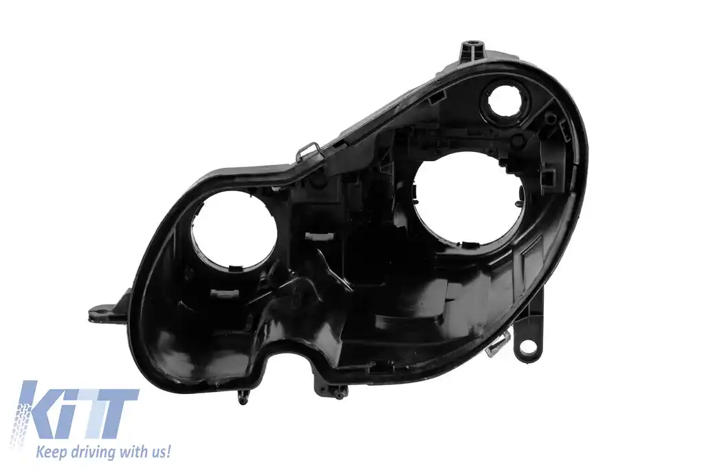 Carcasa stângă a farului halogen potrivită pentru Mercedes E-Class W211 Sedan, S211 2006-2008