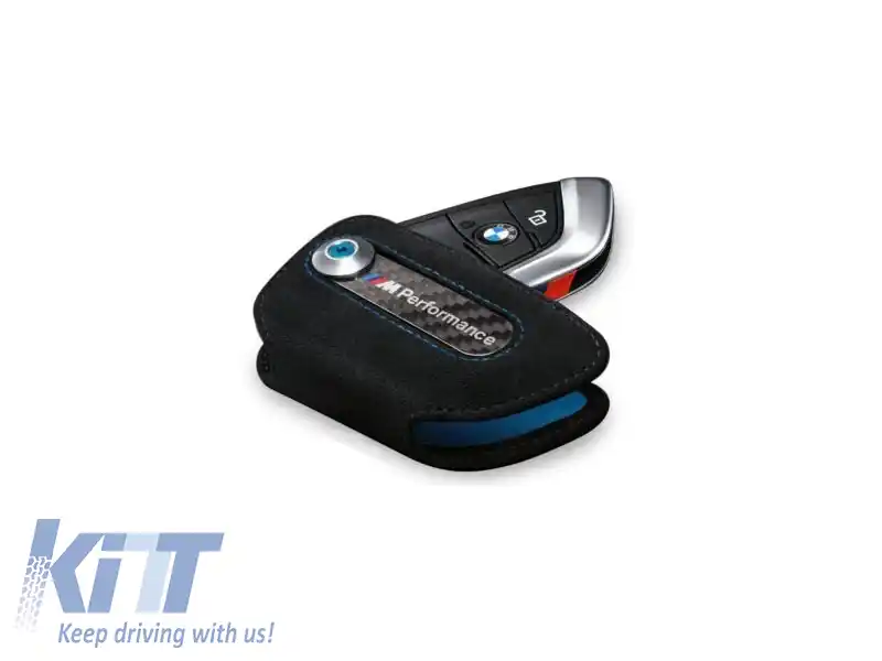 Caz de cheie din piele M performance original, potrivit pentru BMW