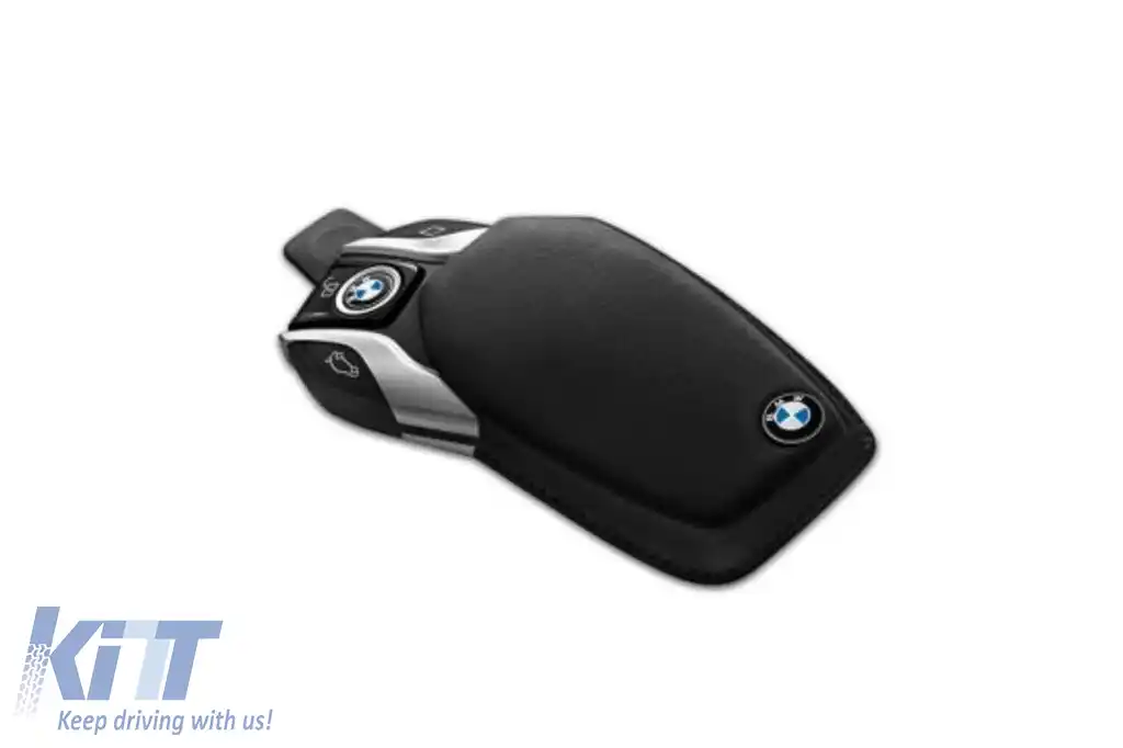 Caz original din piele pentru cheie cu display, potrivit pentru BMW
