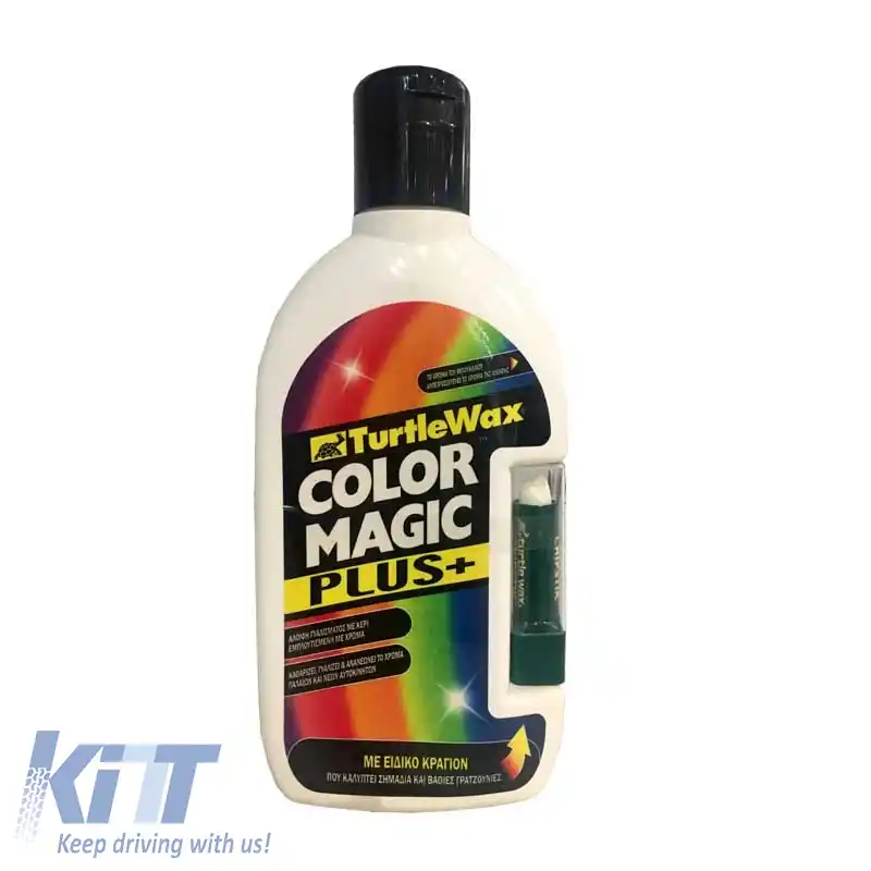 Ceară Turtle Wax Color Magic Plus Alb 500ml
