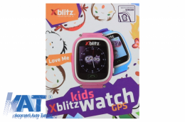 Ceas Smartwatch Xblitz Love Me Pentru copii, Albastru-image-6028596
