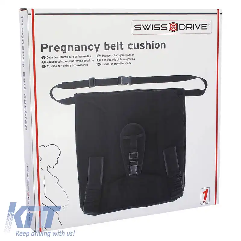 Centură de siguranță auto potrivită pentru femeile însărcinate ''Swiss Drive'' Alcantara RK19021-image-6308202