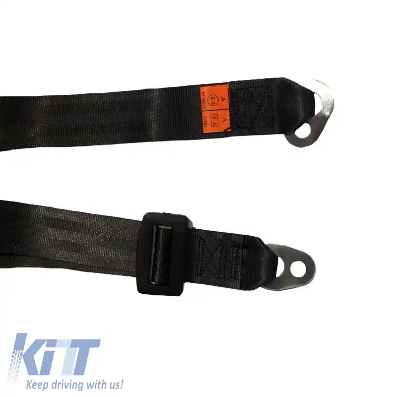 Centură de siguranță cu 3 puncte și crutch de 55cm Auto GS 20604 4 bucăți-image-6301782