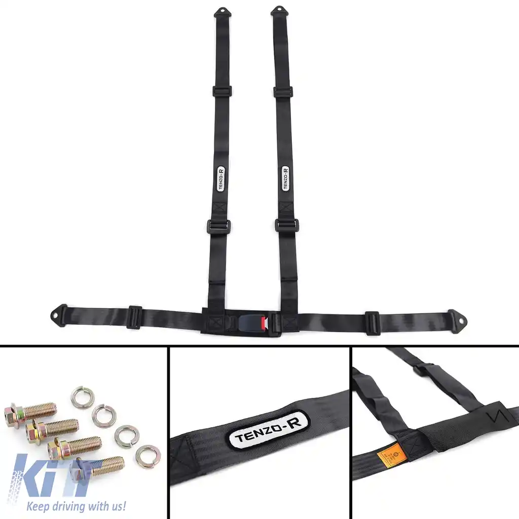 image-12-Centura de siguranță Tenzo-R Sport cu 4 puncte, neagră, cu marcaj E