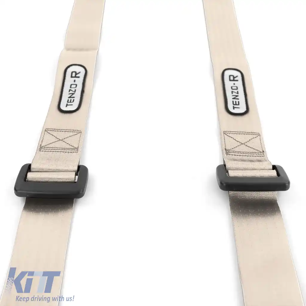 Centura de siguranță Tenzo-R Sport cu 4 puncte, gri argintiu, cu marcaj E-image-6276142