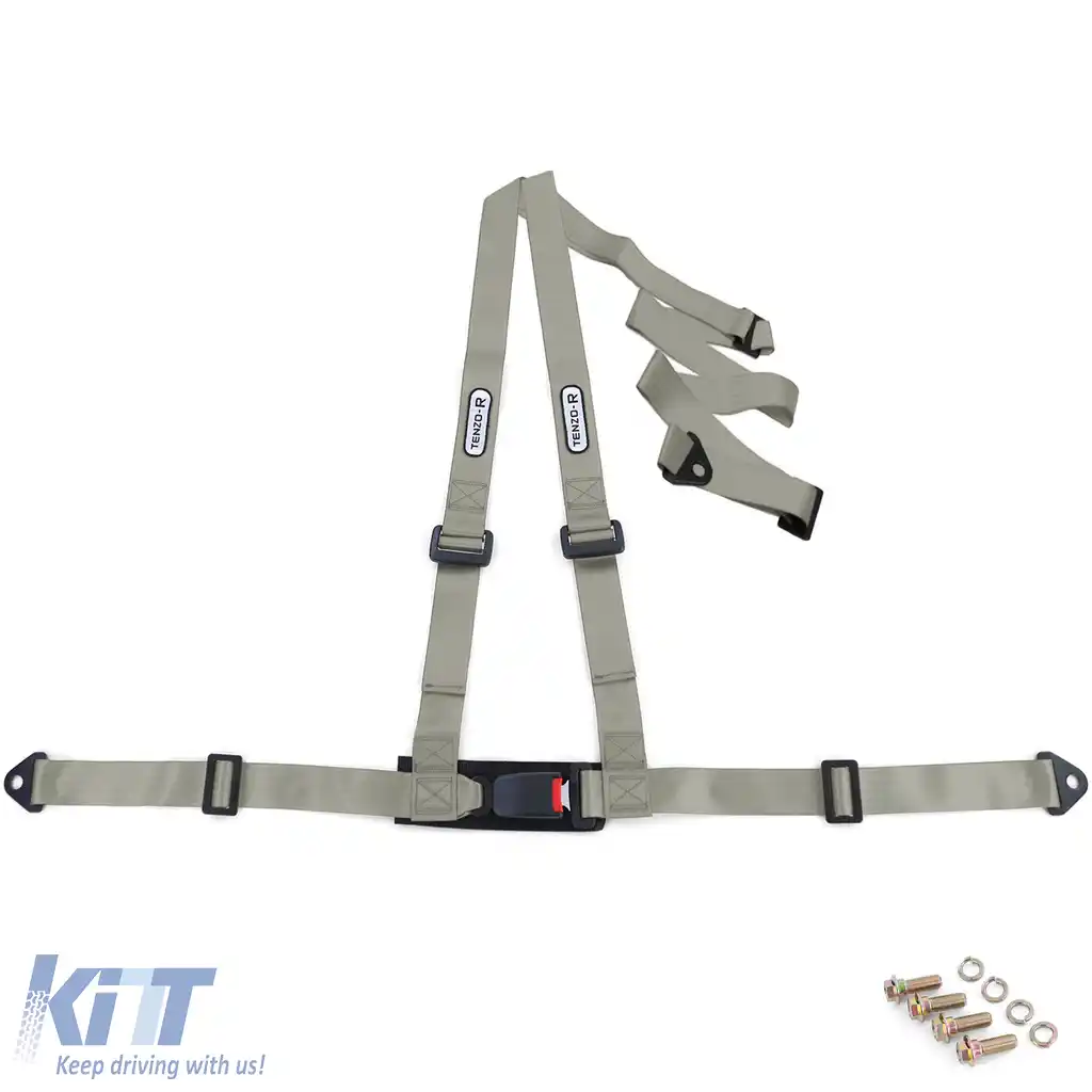 image-5-Centura de siguranță Tenzo-R Sport Harness Belt 3 puncte gri cu marcaj E