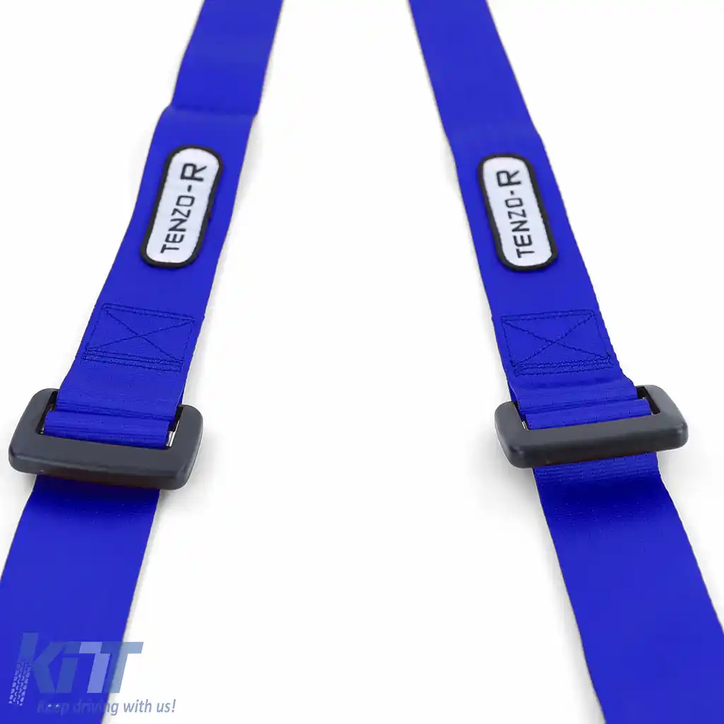 Centura de siguranță Tenzo-R Sport Harness Belt 3 puncte albastră cu marcaj E-image-6192984