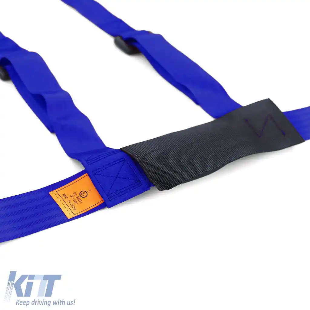 Centura de siguranță Tenzo-R Sport Harness Belt 3 puncte albastră cu marcaj E-image-6192985