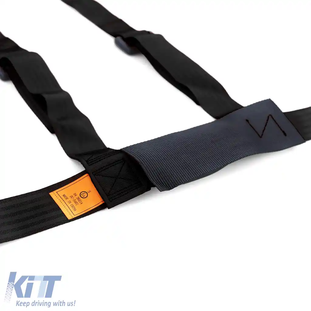 Centura de siguranță Tenzo-R Sport Harness Belt 3 puncte neagră cu marcaj E-image-6196833