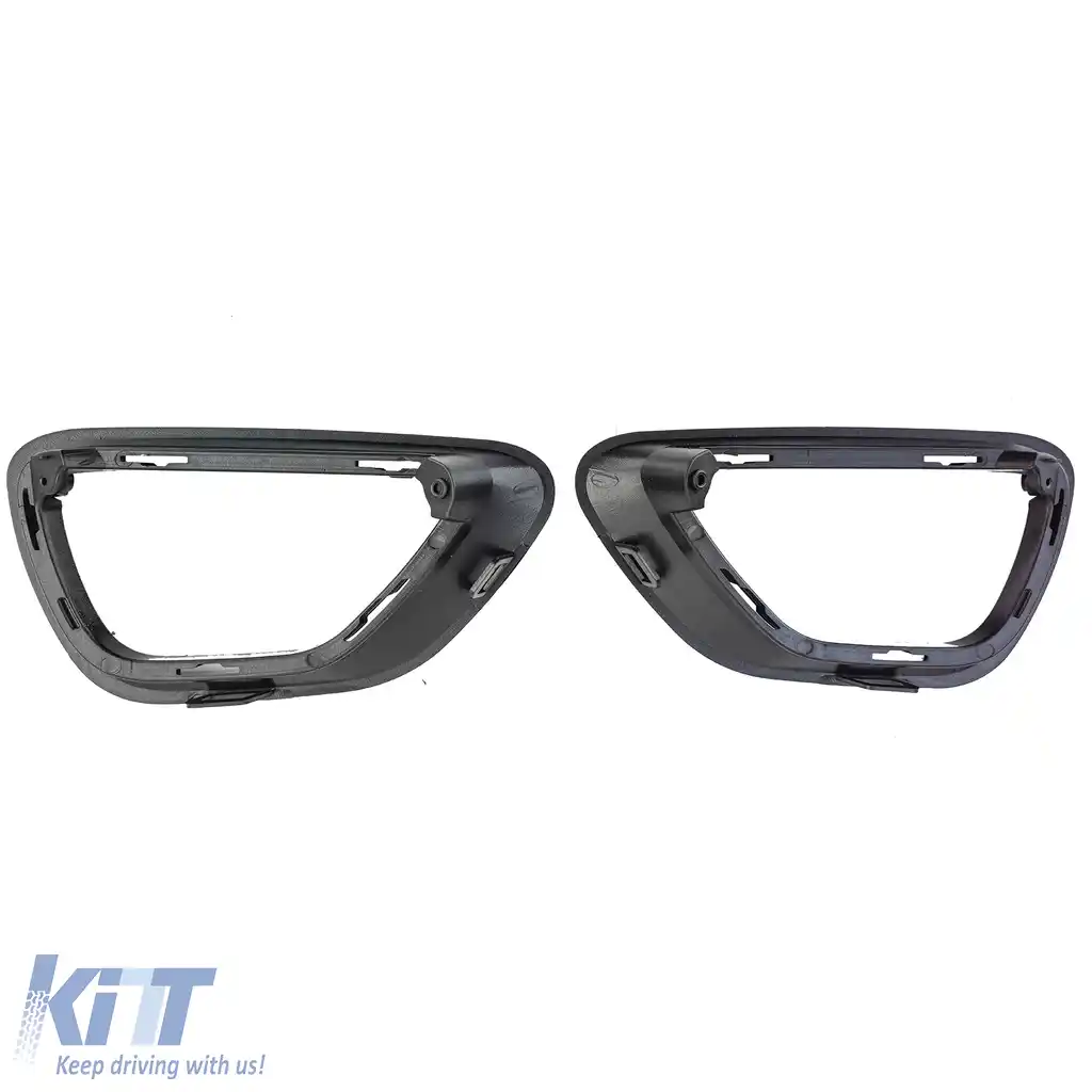 Cercuri pentru lumini de ceață lucioase negre, potrivite pentru Jeep Grand Cherokee WK2 14-17-image-6204906