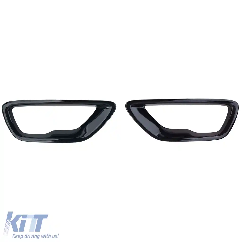 Cercuri pentru lumini de ceață lucioase negre, potrivite pentru Jeep Grand Cherokee WK2 18-20-image-6326897