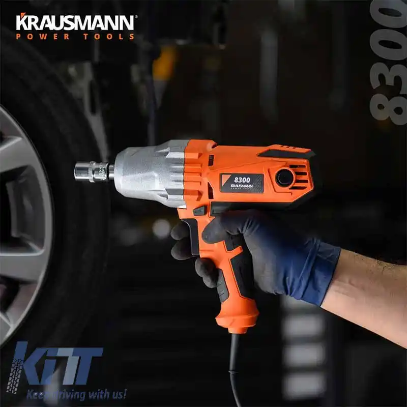 Cheie cu impact 450W 17 / 19 / 21 / 22 mm Krausmann 8300-image-6308429