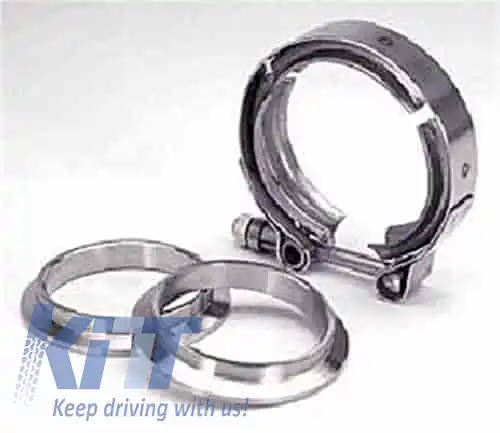 Clamă V-band din oțel inoxidabil universală Pypes pentru sistemul de evacuare 2.5