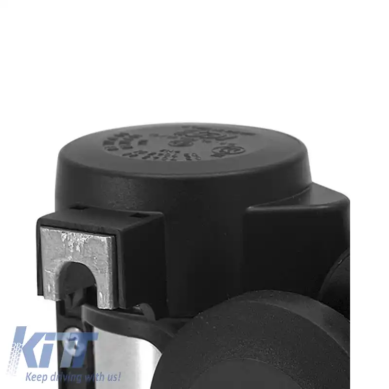Claxon electropneumatic compact cu 2 tonuri LEB Storm PN2 12V-image-6291199