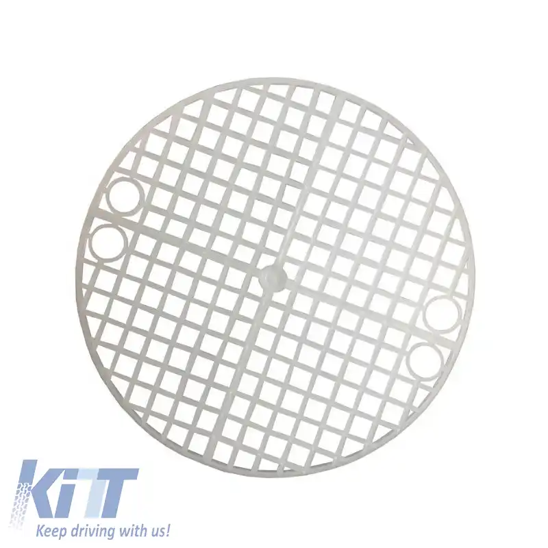 Căldare de Spălare Rotundă cu Grilaj de Murdărie Neagră cu Capac 18Lt Feral-image-6310155