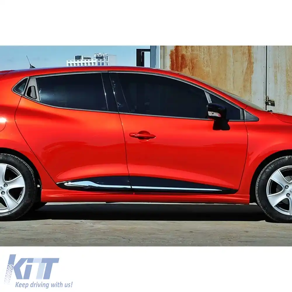 image-76-Clio 4 Sport Praguri Laterale Suprafață Brută Plastic Vakuum / 2012-2019
