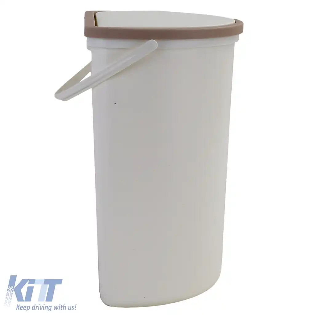 Coș de gunoi cu capac, potrivit pentru camping, bărci, rulote-image-6206685