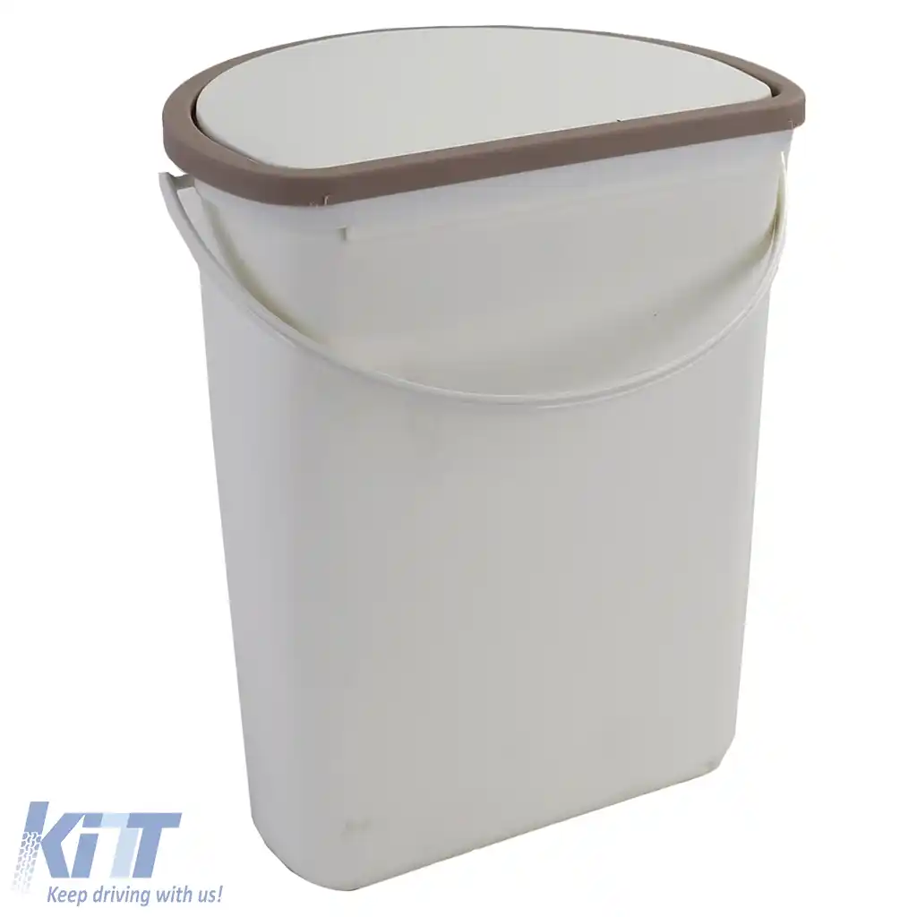 Coș de gunoi cu capac, potrivit pentru camping, bărci, rulote-image-6206687