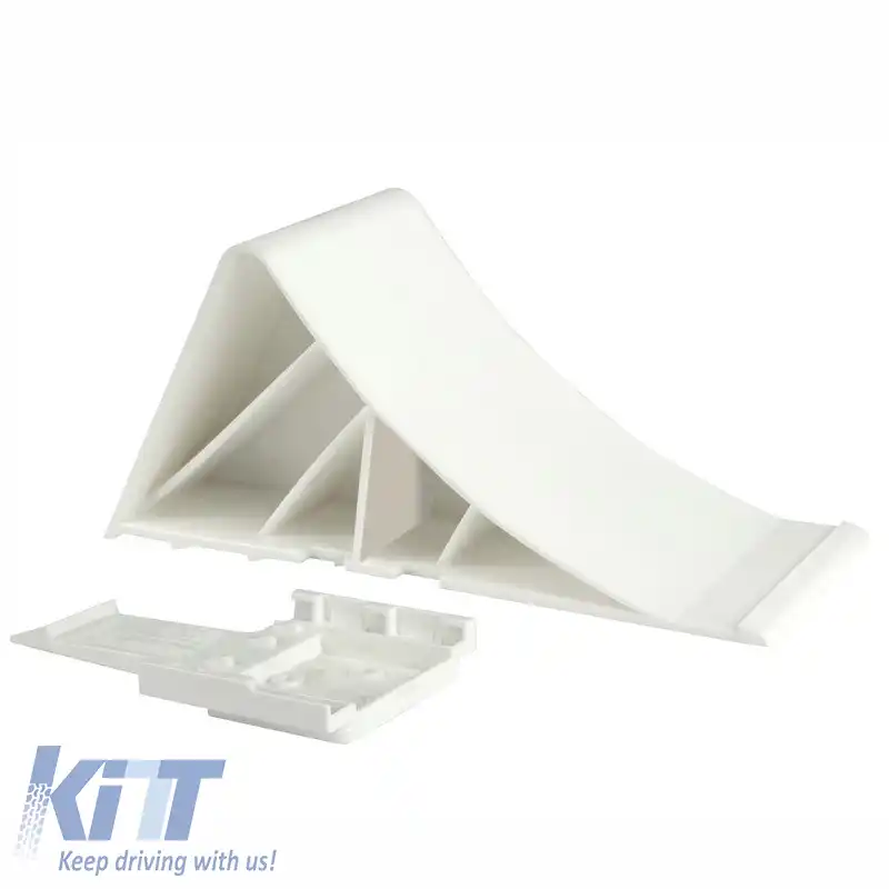 Coadă de roată din plastic alb 22 x 9 x 10cm EAL 10655 1 buc.-image-6328386
