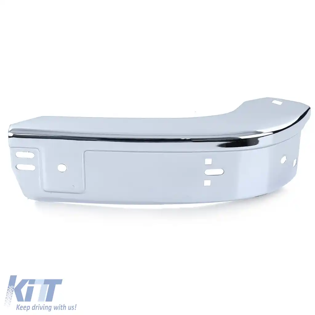 Colț cromat pentru bara frontală dreaptă, potrivit pentru BMW Seria 3 E30 82-87-image-6206567