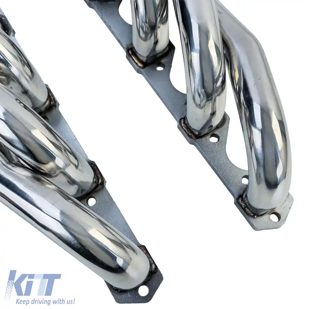 Colectoare de admisie din oțel inoxidabil lustruit, potrivite pentru Ford Mustang 1986-1995 5.0L-image-6259160