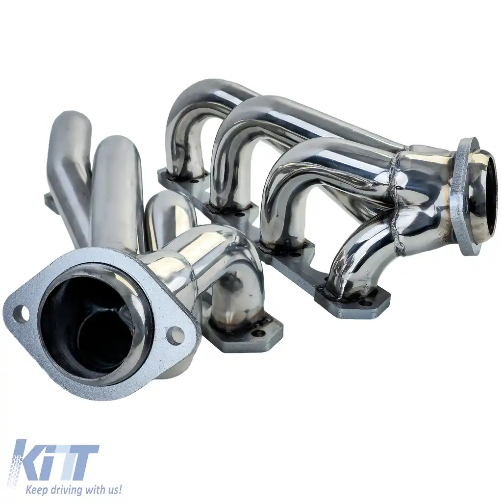 Colectoare de admisie din oțel inoxidabil lustruit, potrivite pentru Ford Mustang 1986-1995 5.0L-image-6259164