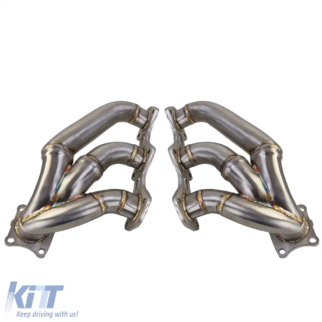 Colectoare de evacuare de curse din oțel inoxidabil, potrivite pentru Porsche 992 Carrera 3.0L din anul 2019-image-6204886