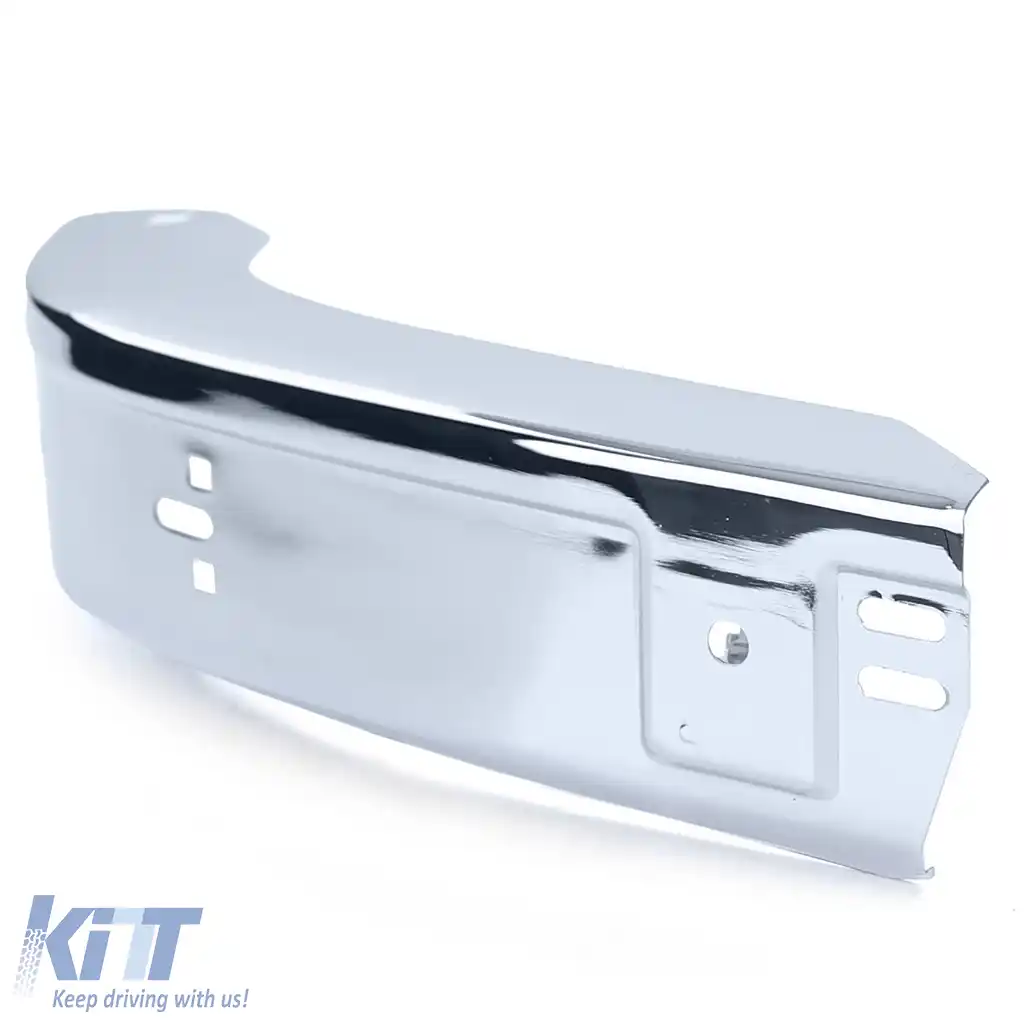 Colțul stânga cromat al barei de protecție față, potrivit pentru BMW Seria 3 E30 82-87-image-6203437
