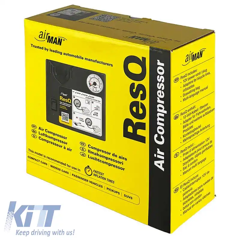 Compresor de aer AirMan ResQ 12V cu manometru 51-051-001 15152-image-6302124