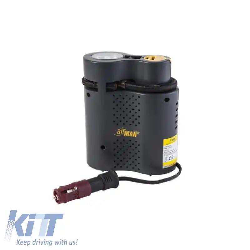 Compresor de aer AirMan Tour 12V cu manometru 52-074-image-6293801