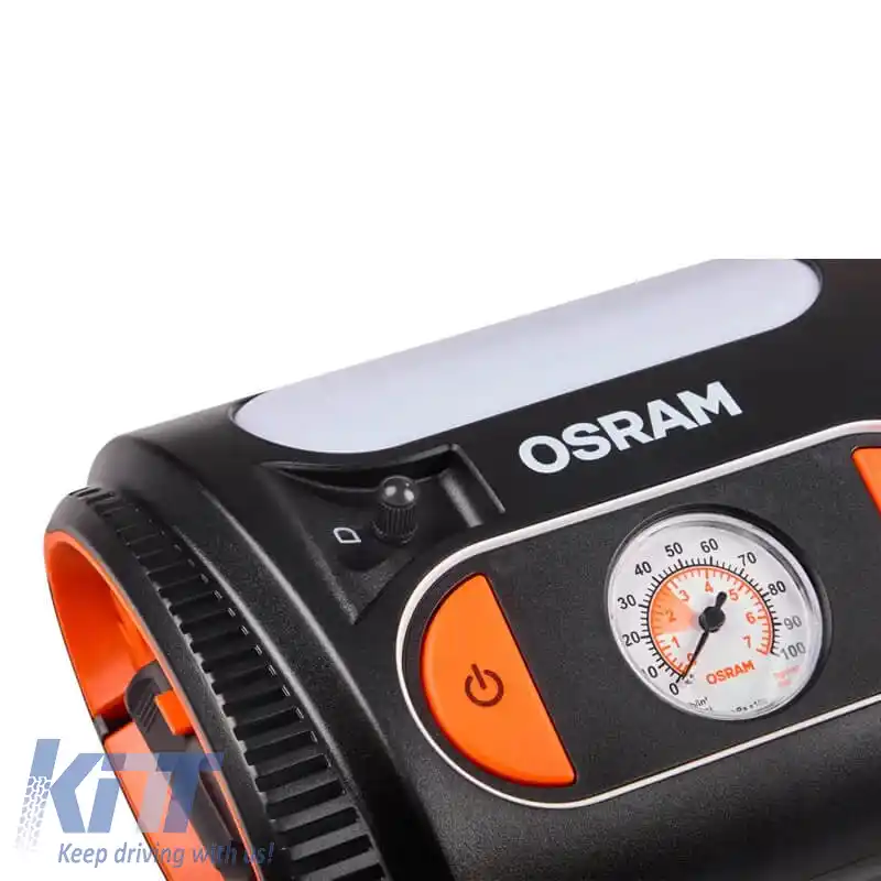 Compresor de aer, Lumină LED 2 în 1 Osram TYREinflate 2110 12V 120W OTI2110-image-6319819