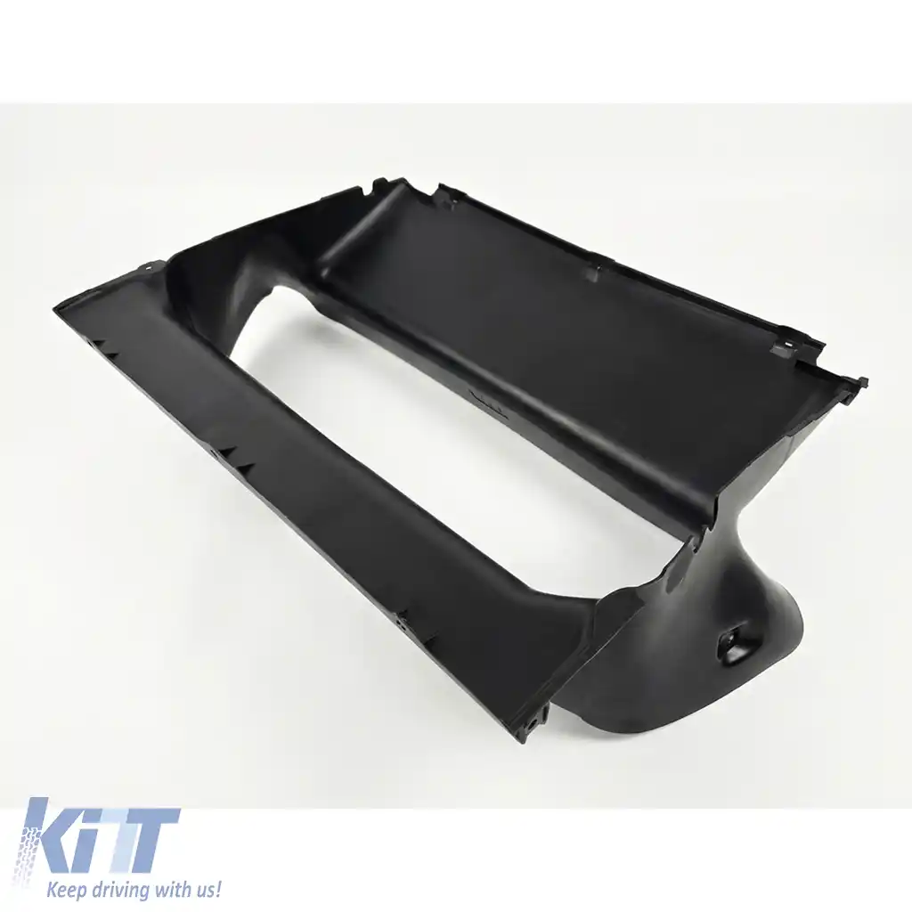 Conduct de aer pentru carenajul radiatorului, potrivit pentru Porsche Cayenne 958 92A pre-facelift 10-14 Turbo-image-6198990