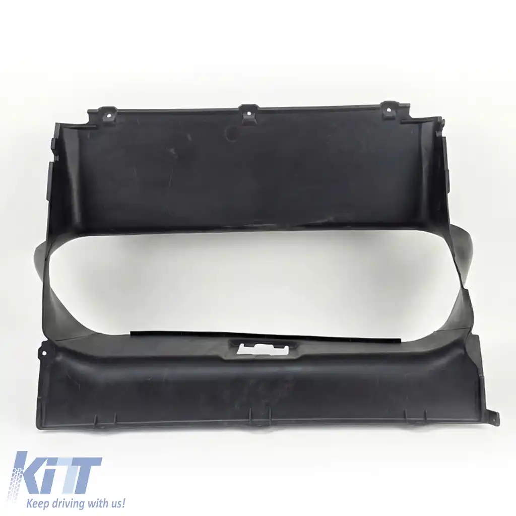 Conduct de aer pentru carenajul radiatorului, potrivit pentru Porsche Cayenne 958 92A pre-facelift 10-14 Turbo-image-6198992