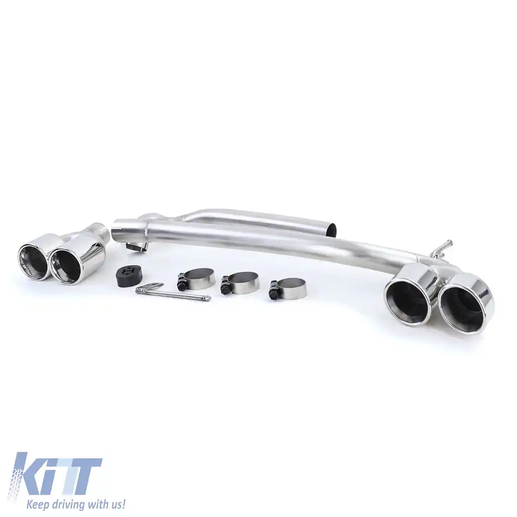 Conductă de evacuare duplex cu aspect sport pentru BMW Seria 5 F10 F11 520 525 528 530-image-6195456