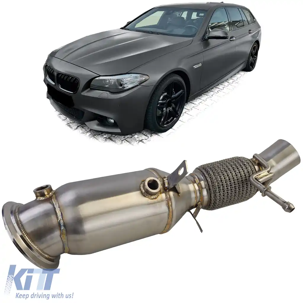 Conductă de înlocuire din oțel inoxidabil pentru motorsport, potrivită pentru BMW Seria 5 F10 F11 N20 520i 528i
