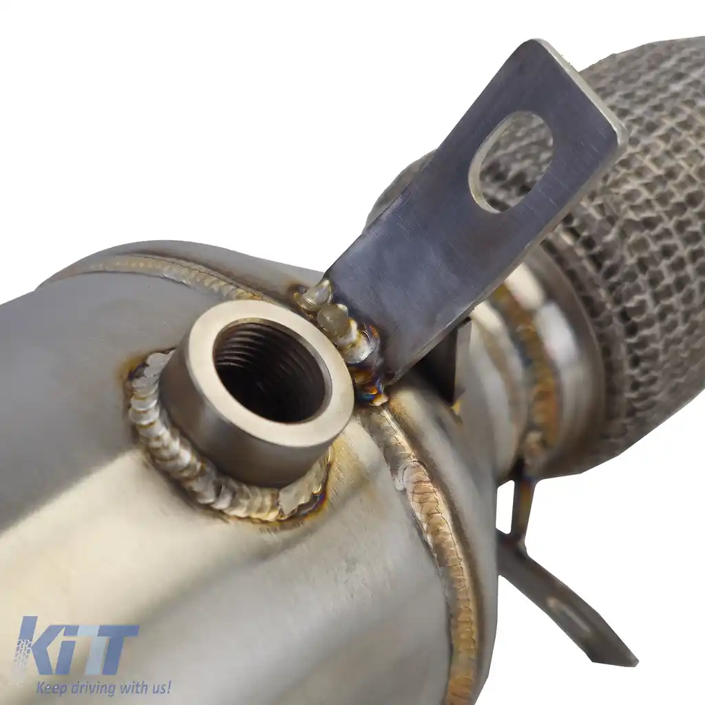 Conductă de înlocuire din oțel inoxidabil pentru motorsport, potrivită pentru BMW Seria 5 F10 F11 N20 520i 528i-image-6206789