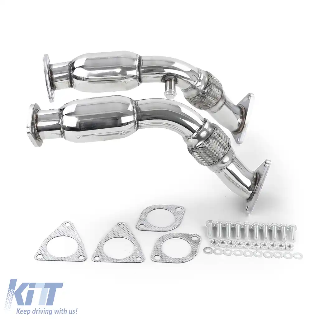 Conductă de înlocuire din oțel inoxidabil pentru motorsport, potrivită pentru Nissan 370Z 2009-2020-image-6259090