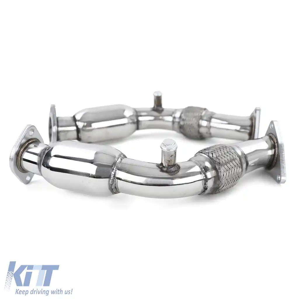 Conductă de înlocuire din oțel inoxidabil pentru motorsport, potrivită pentru Nissan 370Z 2009-2020-image-6259094