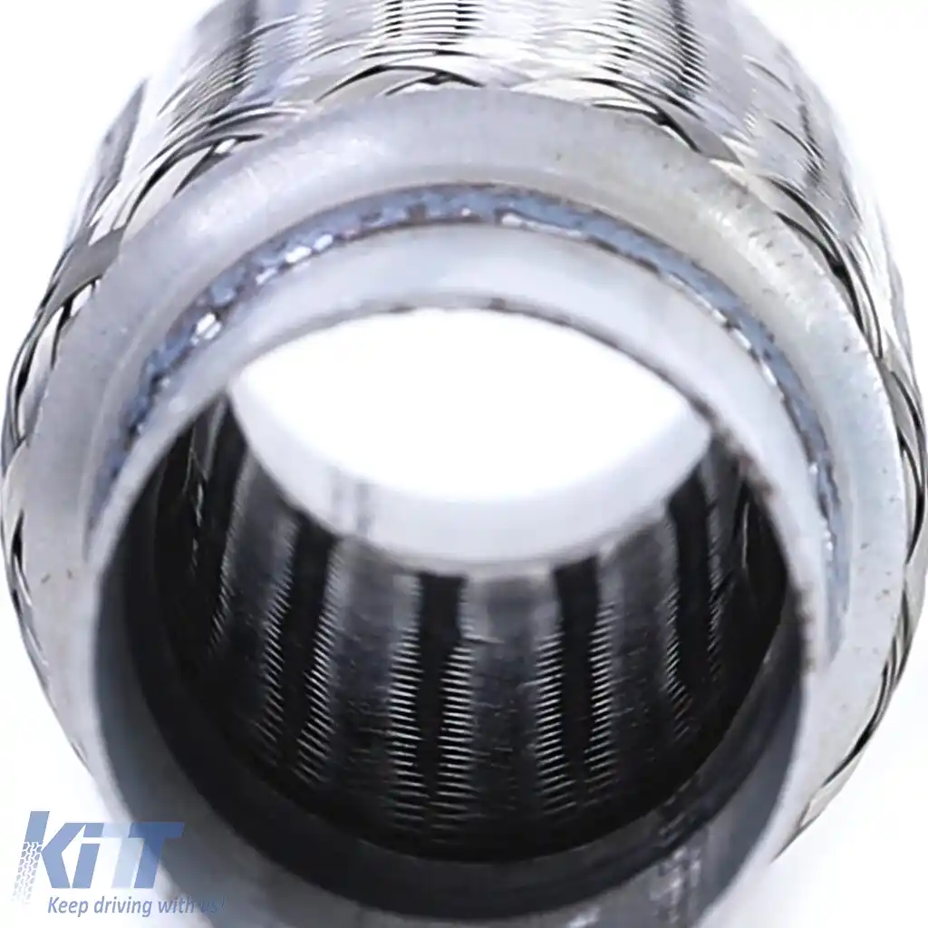 Conductă flexibilă de gaz de eșapament, manifold, conductă de evacuare cu mufă universală 55x300mm-image-6196047