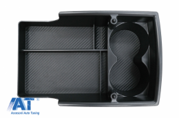 Consola Centrala Depozitare compatibil cu Tesla Model S (2012-up) Model X (2015-up) Negru-image-6070405