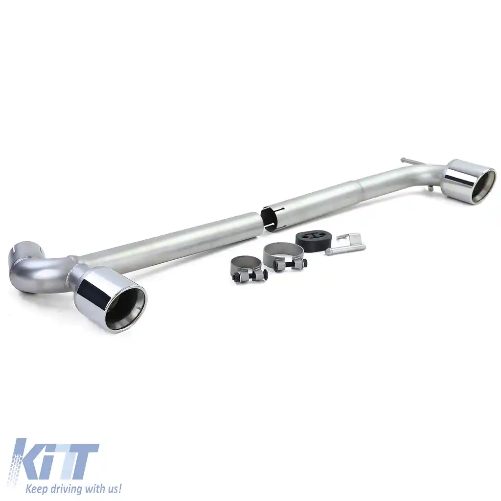 Converie duplex pentru țeava de eșapament se potrivește pentru BMW F30 F31 316 318 320 F32 F33 F36 418 420-image-6200983