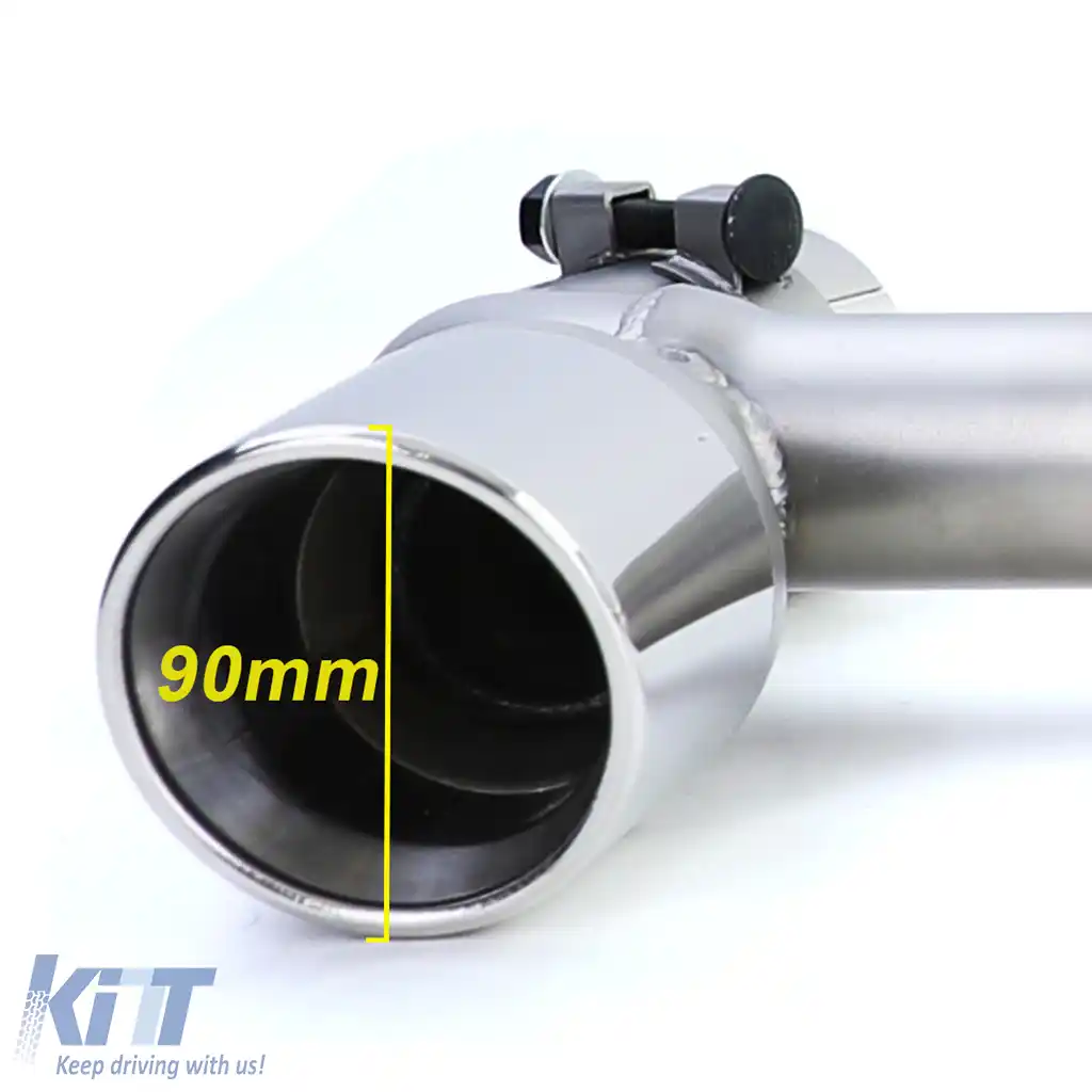 Converie duplex pentru țeava de eșapament se potrivește pentru BMW F30 F31 316 318 320 F32 F33 F36 418 420-image-6200987