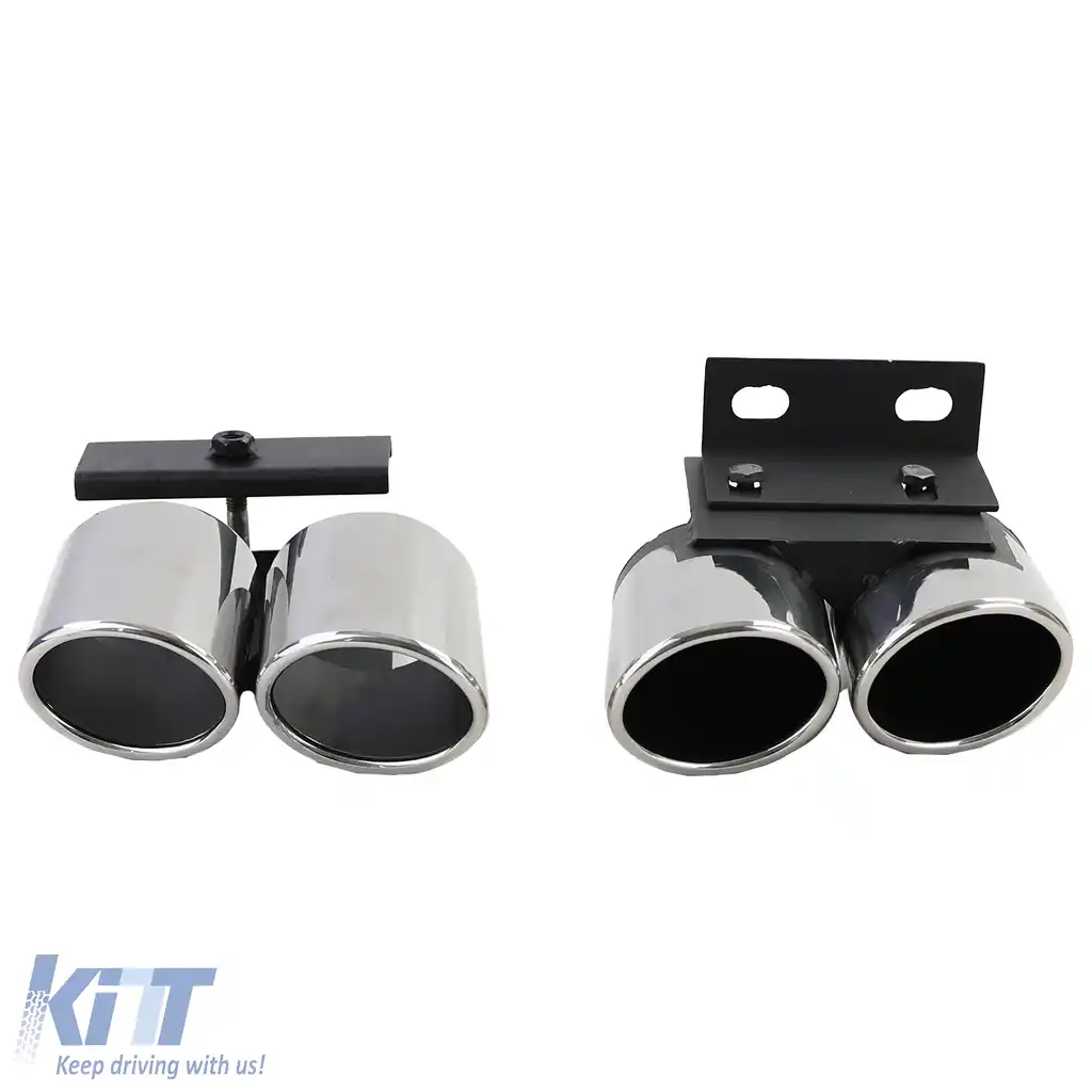 Conversie a țevii de eșapament cu dummy la aspectul S cu 4 țevi pentru Audi A3 8V 1.4 1.8 2.0-image-6209580