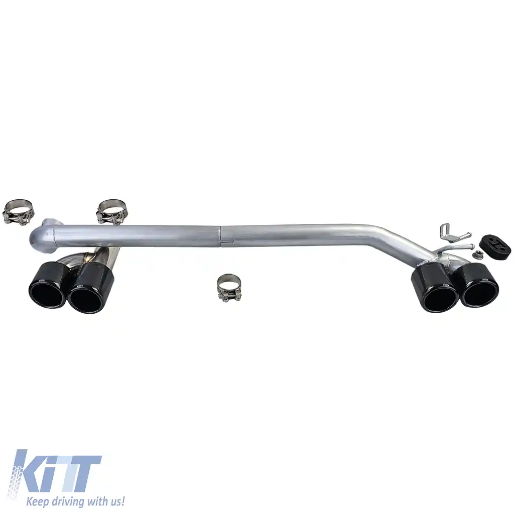 Conversie a țevii de eșapament duplex cu aspect de 4 țevi, potrivită pentru BMW F32 F33 F36 425 428 430-image-6200695