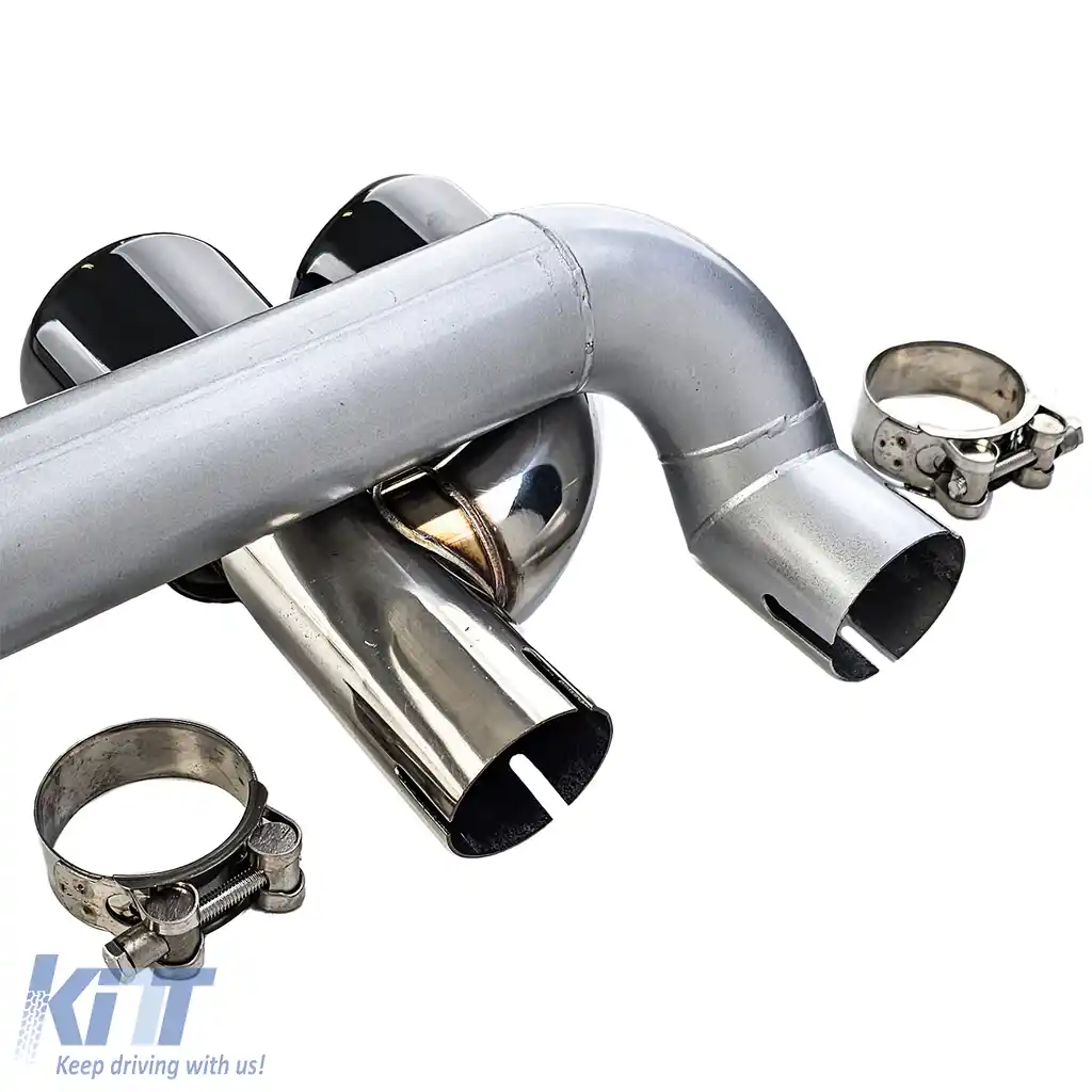 Conversie a țevii de eșapament duplex cu aspect de 4 țevi, potrivită pentru BMW F32 F33 F36 425 428 430-image-6200701